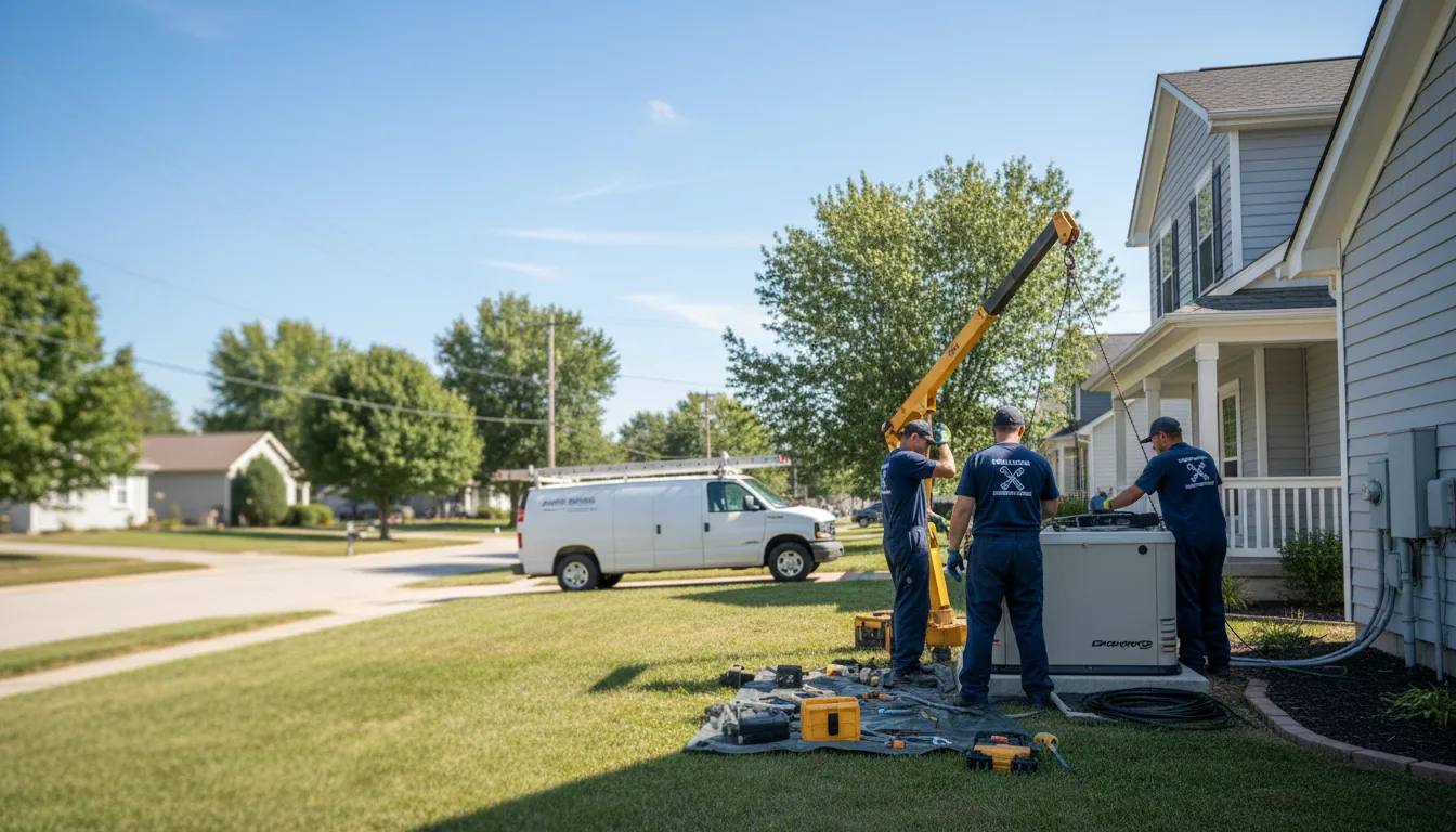 Generator Installation in Gandeeville, WV near me